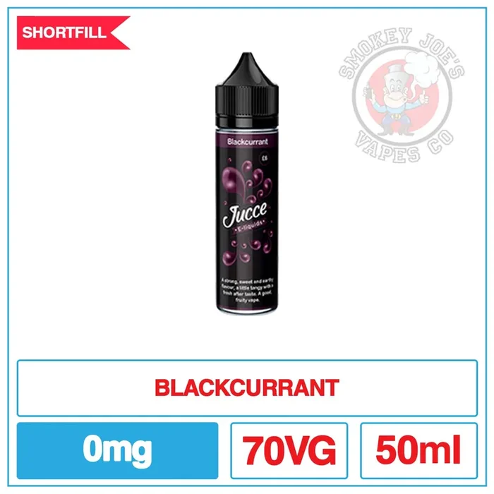 Jucce – Blackcurrant – 50ml