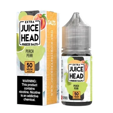 Juice Head Freeze Salt E-Liquid – Peach Pear Freeze – 30ml