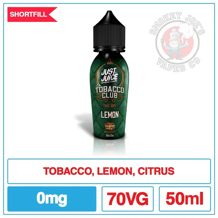 Just Juice – Lemon Tobacco – 50ml