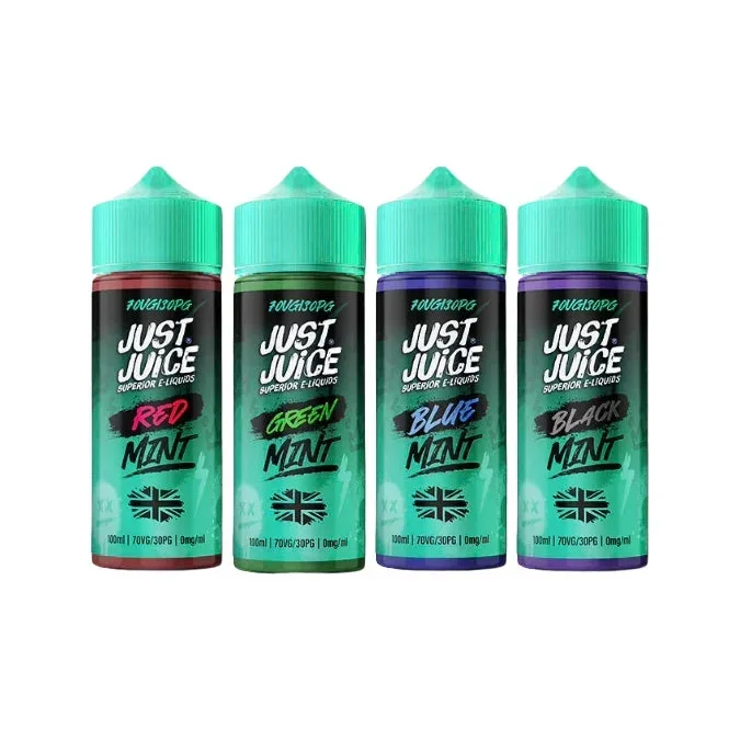 Just Juice – MINT 100ml Shortfill (70VG/30PG) 0mg