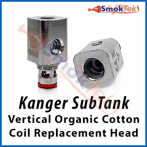 Kanger Subtank Vertical Organic Cotton Coil (OCC) 5 Pack
