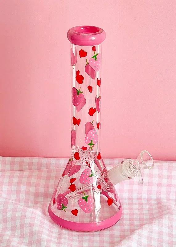 KAWAII STRAWBERRY BONG 10″