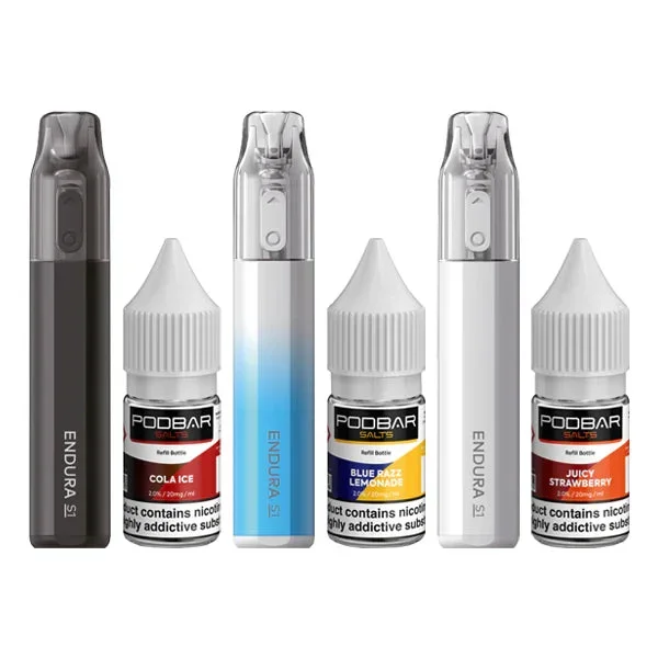 Kingston x Innokin – Podbar Salts Endura S1 Disposable Vape Kit 3500 Puffs 20mg