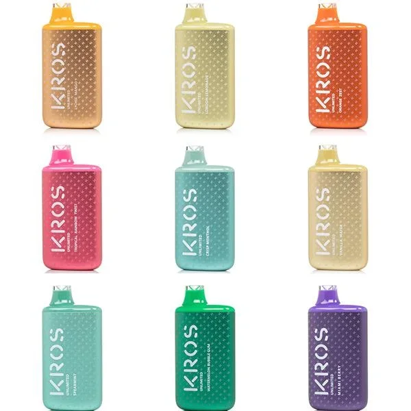 Kros Unlimited 6000 Puffs 10 Pack