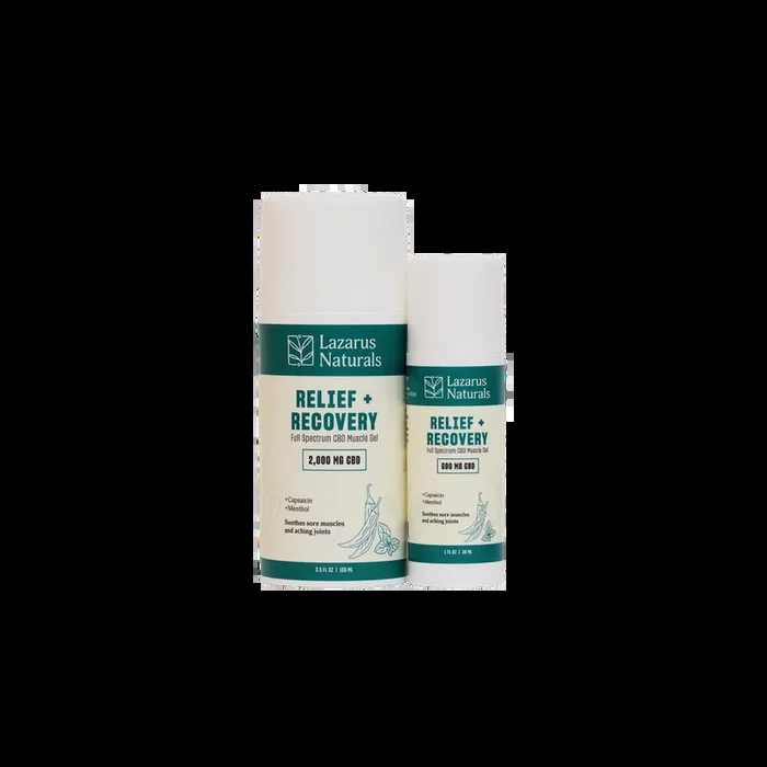 Lazarus Naturals CBD Muscle Gel, Relief & Recovery