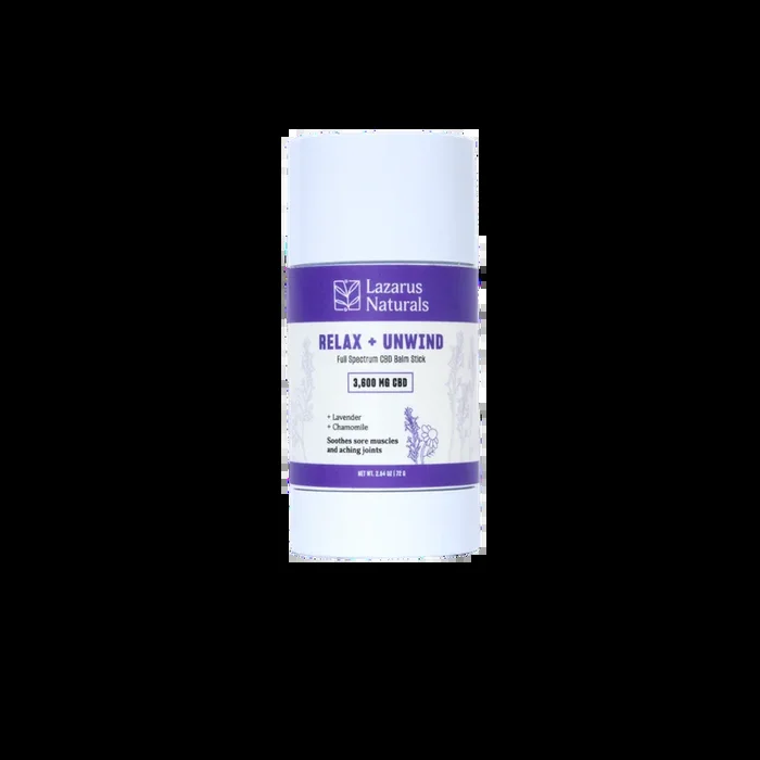 Lazarus Naturals Full Spectrum CBD Balm- Relax+Unwind