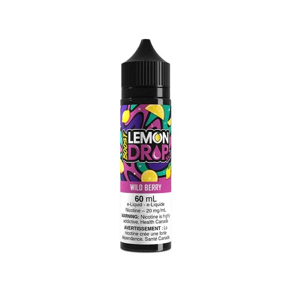 Lemon Drop Boost Salt 60mL – Wild Berry