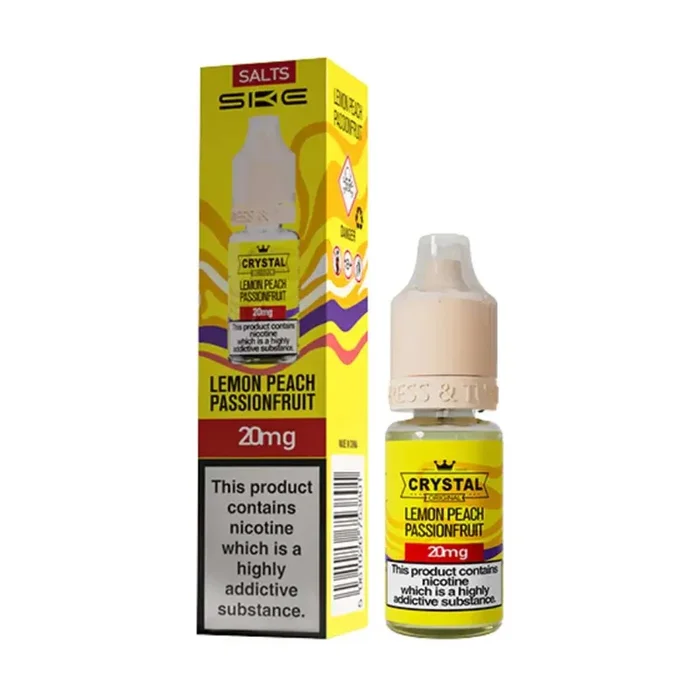 Lemon Peach Passionfruit SKE Crystal Nic Salt E-Liquid