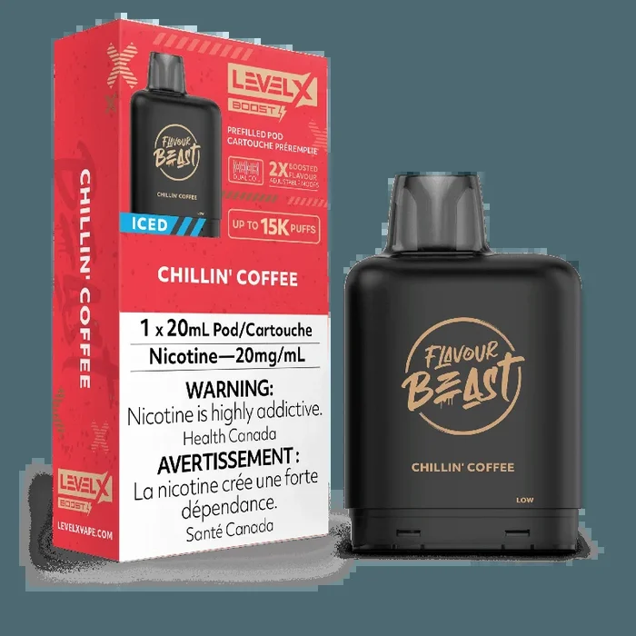 Level X Boost G2 25K Flavour Beast – Chillin’ Coffee Iced
