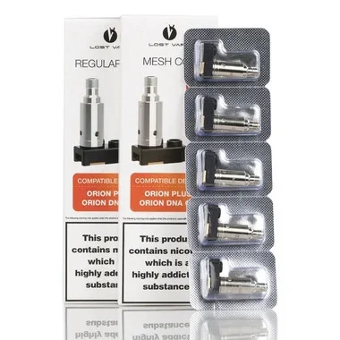 Lost Vape Orion Plus Regular Coils (0.5 and 0.25ohm) (5-pk) | Lost Vape