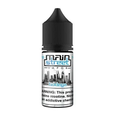 Main Street Salt E-Liquids – Bodega – 30ml