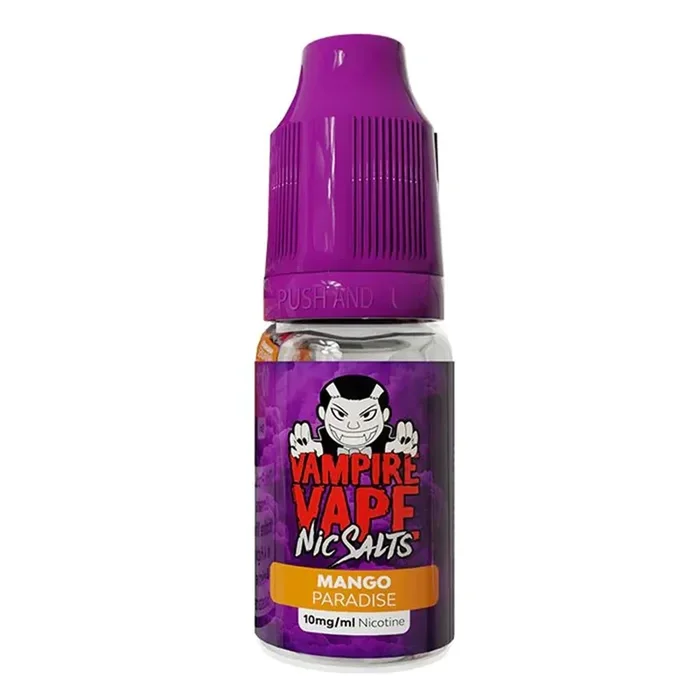 MANGO PARADISE – 10ML VAMPIRE VAPE E-LIQUID SALT