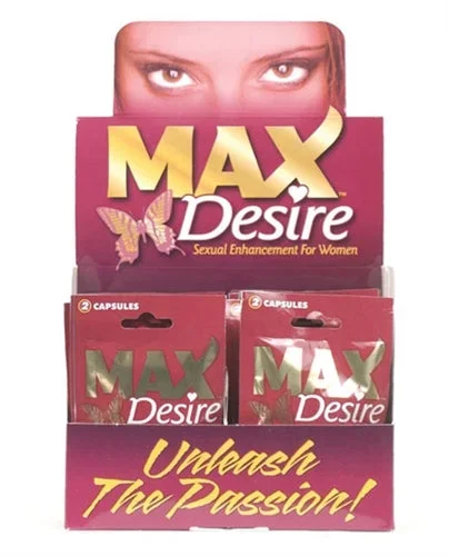 Max Desire – 24 Count Display – 2 Count Packets