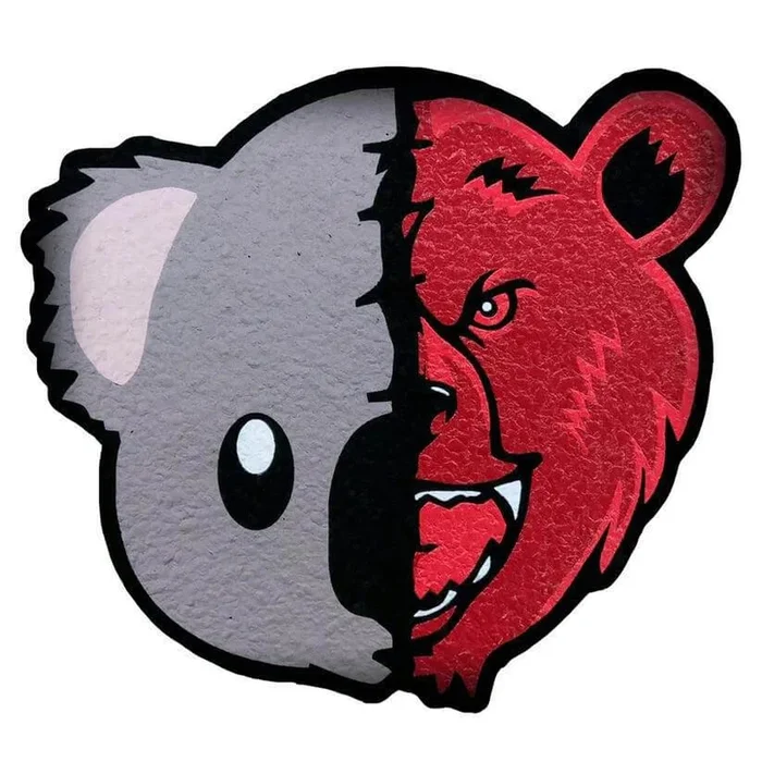 Moodmats x Bear Quartz x Koala Puffs Bear / Koala mood Mat 8″