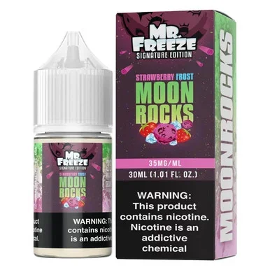 Moon Rocks Strawberry Frost Salt 30ml E-Juice | Mr.Freeze