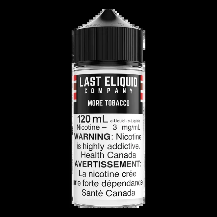 More Tobacco – Last E-liquid Company *New Name Same Flavour