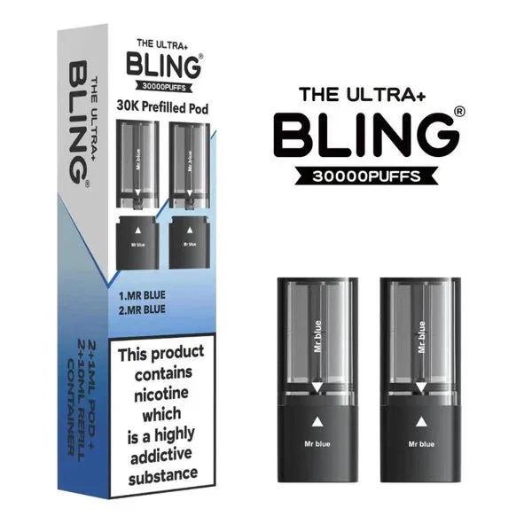 Mr Blue – Bling Ultra+ 30K Refill Pods
