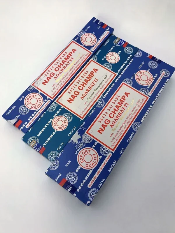 Nag Champa Satya Incense Sticks 100 Gram Box