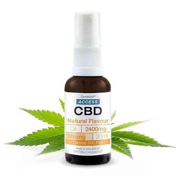 Natural Flavour CBD Oil 2400mg 30ml