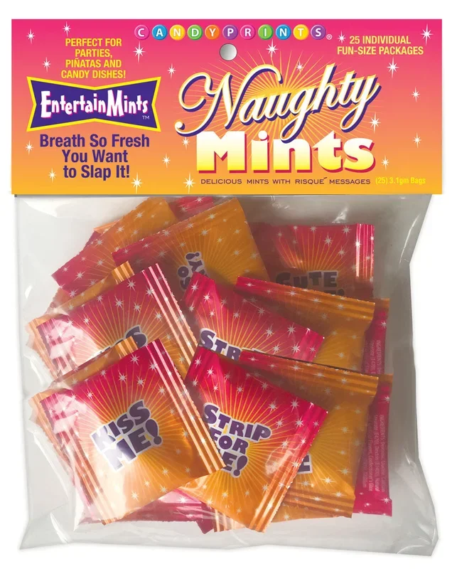 Naughty Mints – 25 Individual Fun Size Packages