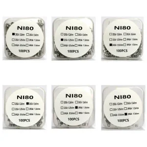 Ni80 100Pcs DIY Prebuilt Heating Coils for Rta RDA Rdta Subohm Tank