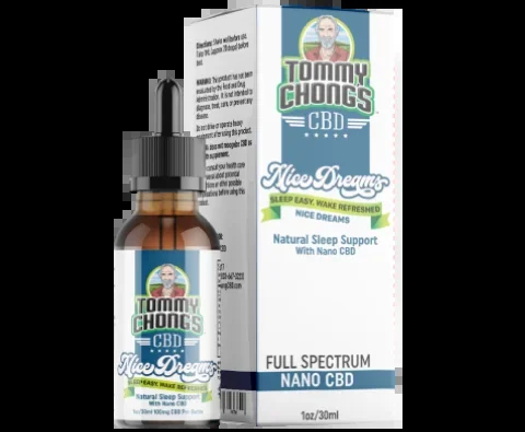 Nice Dreams Full-Spectrum Nano CBD Oil Tincture (100 mg CBD + 15 mg Melatonin)