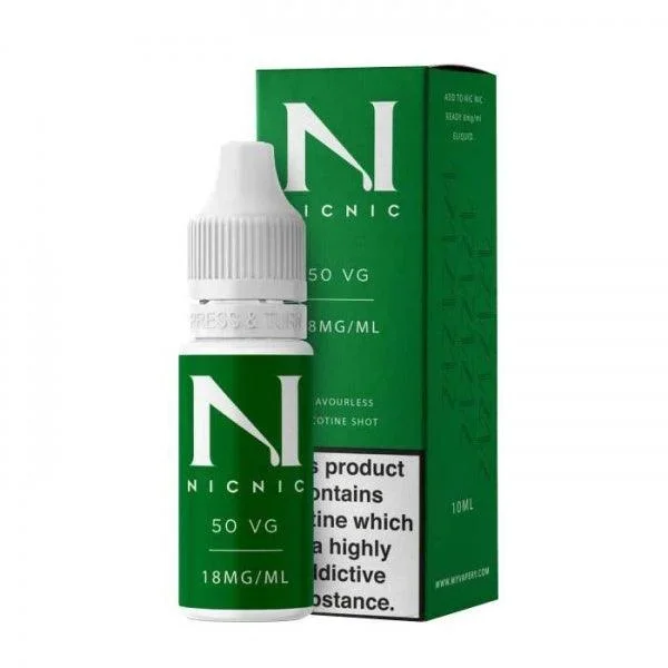 Nicotine Shot 18mg 10ml 50% VG