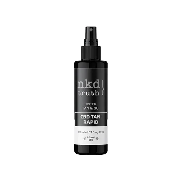 NKD Truth 37.5mg CBD Rapid Self Tan – 100ml