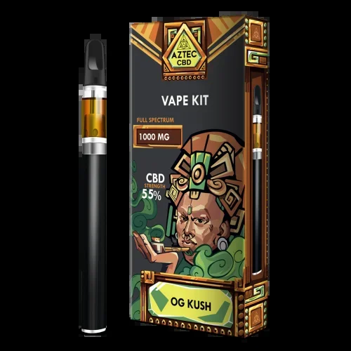 OG Kush CBD 1000mg Cartridge + Battery Vape Kit