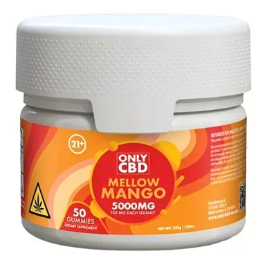 Only CBD Gummies Jar 5000MG