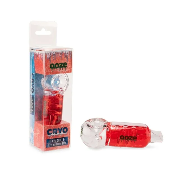 Ooze Cryo Freezable Glycerin Glass Hand Pipe
