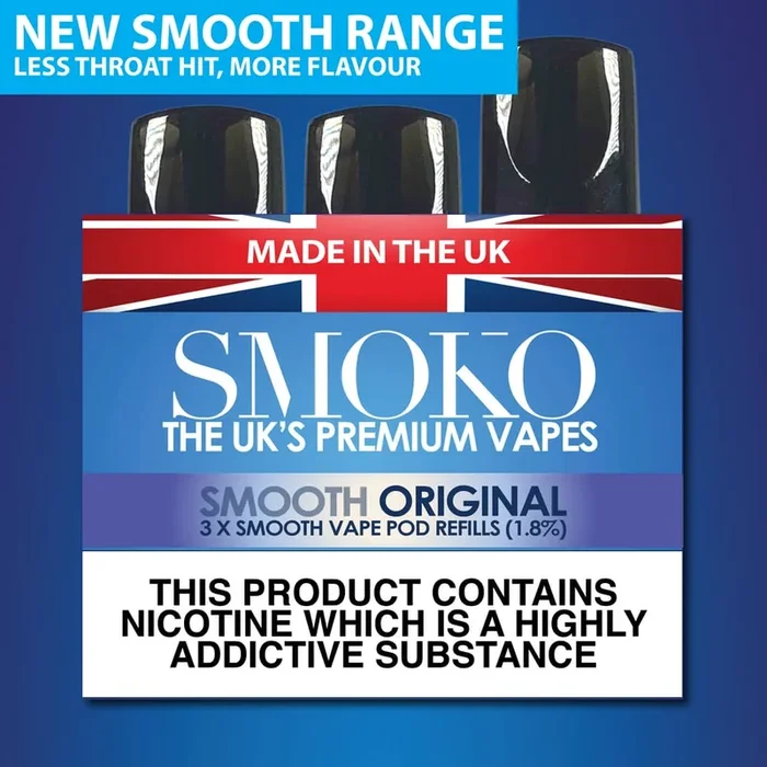 ORIGINAL TOBACCO – SMOOTH VAPE POD REFILLS