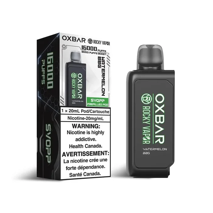 OXBAR x Rocky Vapor SVOPP Pod – Watermelon BBG