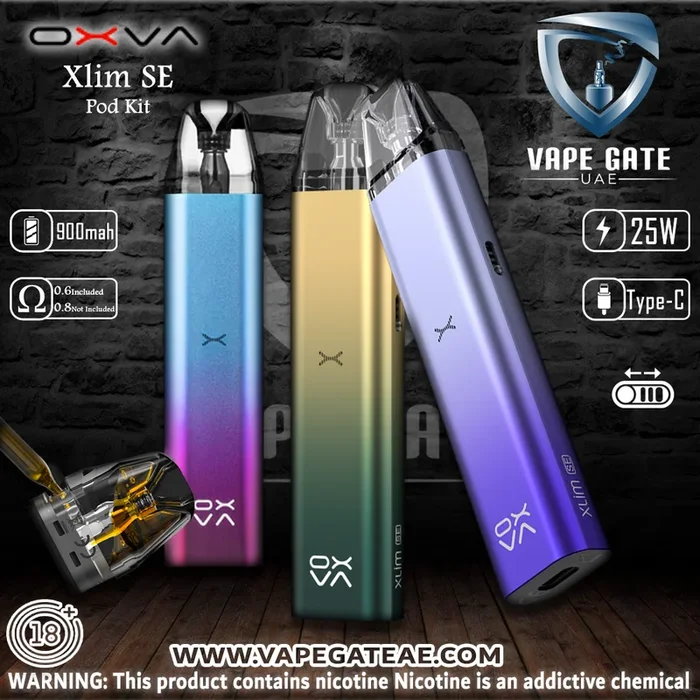 OXVA Xlim SE Pod Kit – New Edition ( Extra Pod )