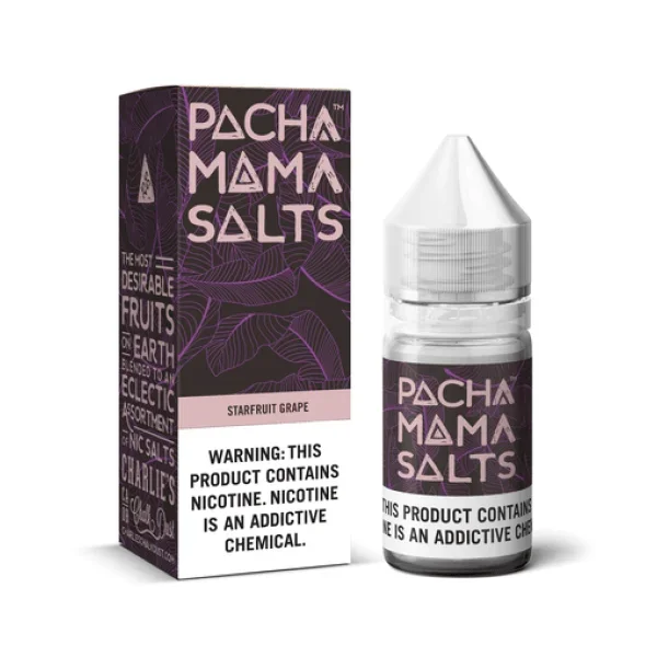 Pachamama Salts Nicotine Liquid – Starfruit Grape | 30mL
