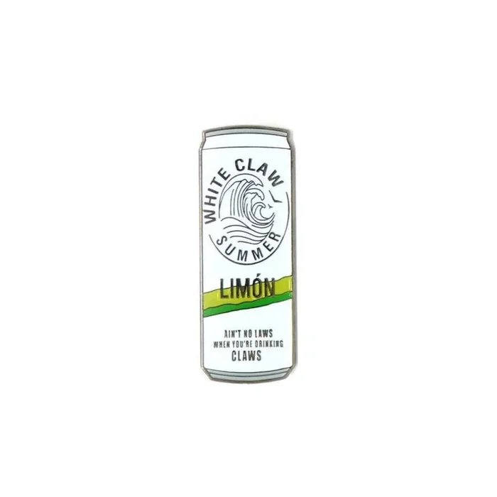 Partime Works Enamel Pin – White Limon