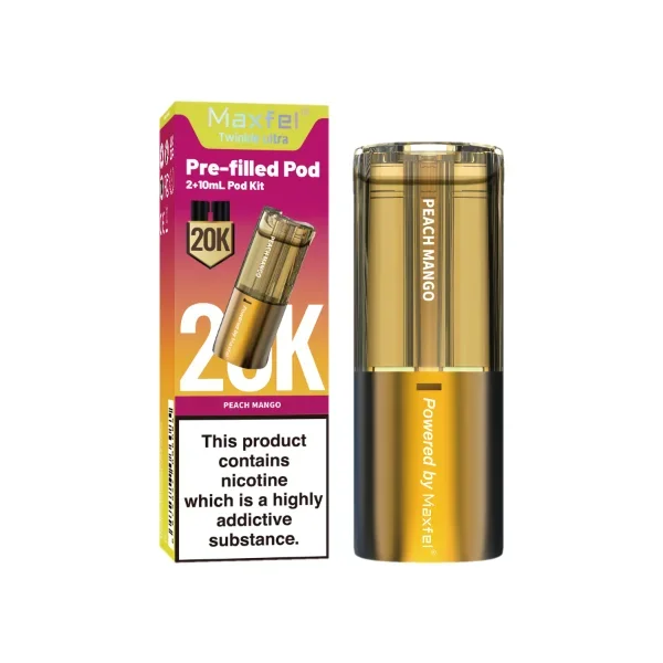 Peach Mango – Maxfel Twinkle Ultra 20K Refill Pods