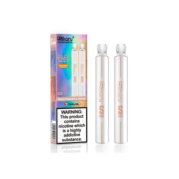 Peach Pineapple Mango Disposable Twin Pack