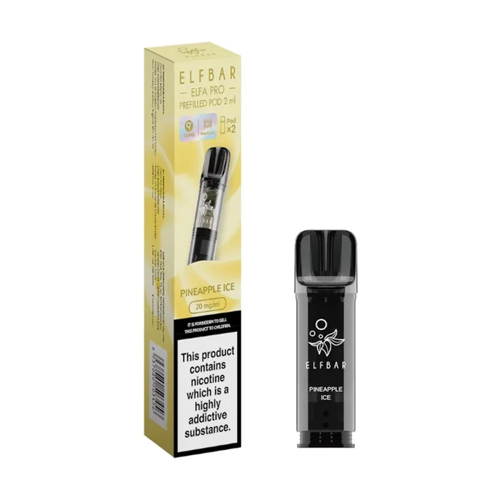 Pineapple Ice Elf Bar Elfa Pro Prefilled Pods