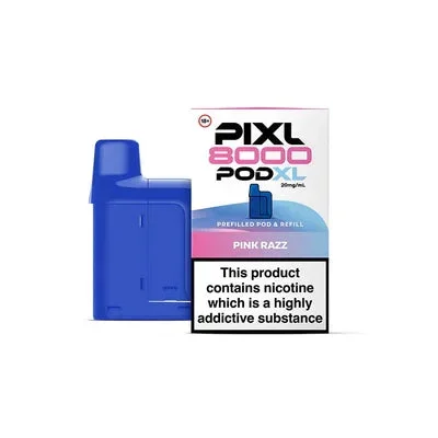 Pink Razz – Pixl 8000 Replacement Pods