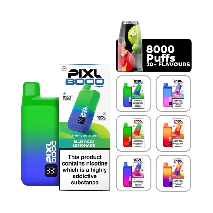 Pixl 8000 prefilled vape kit