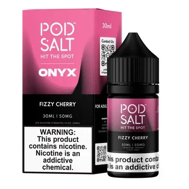 Pod Salt Onyx Fizzy Cherry Salt 30ml E-Juice
