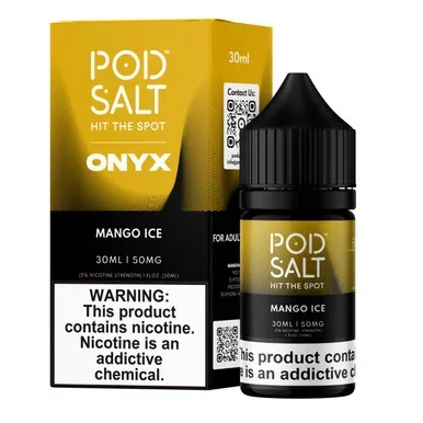 Pod Salt Onyx Mango Ice Salt 30ml E-Juice