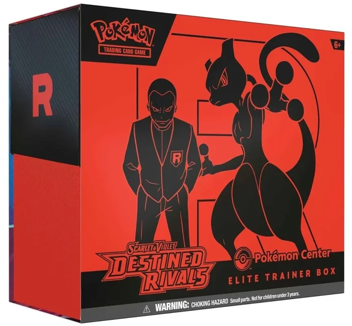 POKEMON SCARLET & VIOLET DESTINED RIVALS POKEMON CENTER ELITE TRAINER BOX