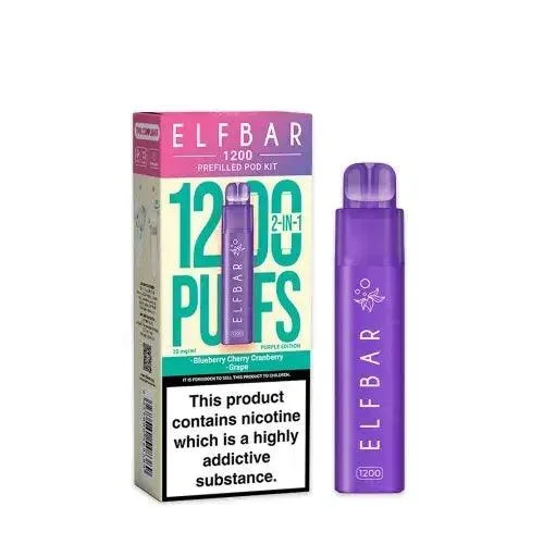 Purple Edition 2-in-1 Prefilled Pod Vape