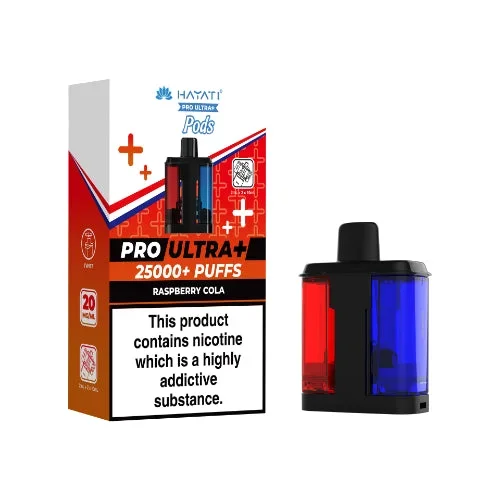 Raspberry Cola – Hayati Pro Ultra 25K Refill Pods *New*