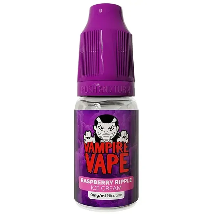 RASPBERRY RIPPLE ICE CREAM – 10ML VAMPIRE VAPE E-LIQUID