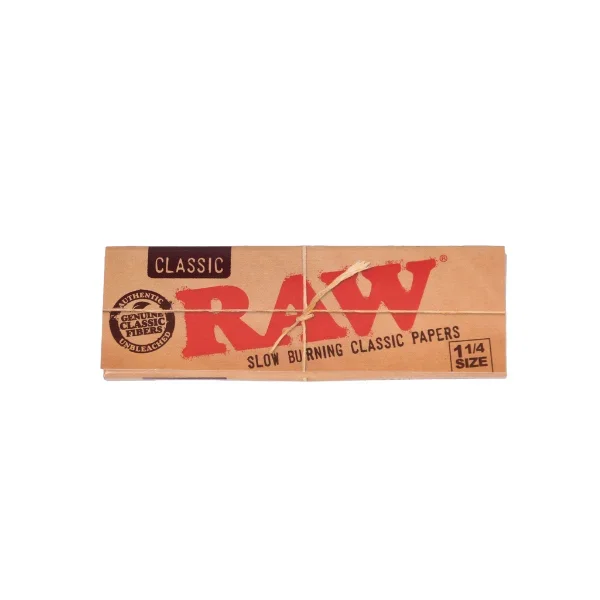 RAW Classic Hemp Rolling Papers – 1 1/4