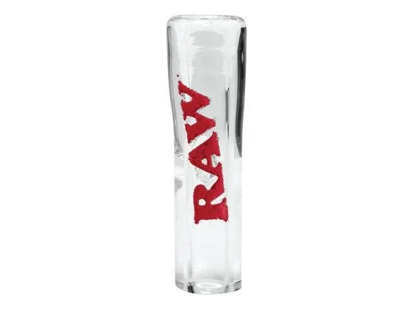 RAW Rolling Papers Glass Cone Tip – Single Unit | Reusable, Conical Glass Filter Tip for Smooth, Clean Smoking