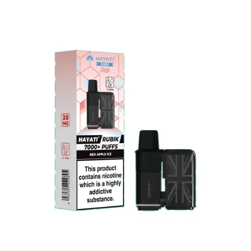 Red Apple Ice – Hayati Rubik 7000 Refill Pods